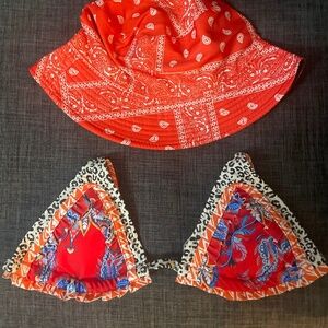 Swimsuit Similar to Kylie Jenners! Free Hat!